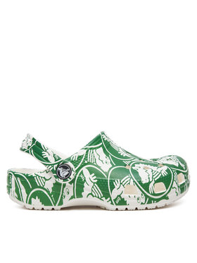 Crocs Crocs Şlapi Classic Duke Print Clog K 210007 Verde