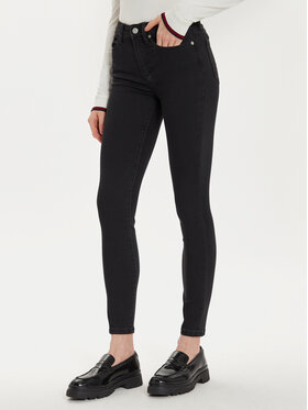 Tommy Hilfiger Tommy Hilfiger Blugi Como WW0WW42841 Negru Skinny Fit
