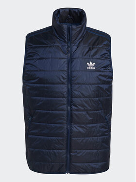 Adidas Prsluk Padded Stand Collar Puffer Vest HL9216 Plava Regular Fit