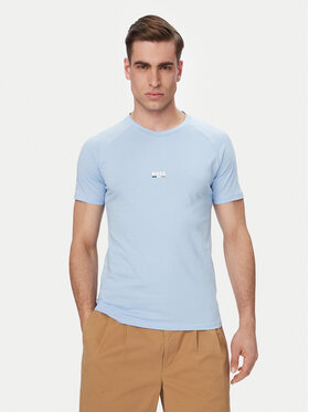 BOSS BOSS Тишърт 50517970 Син Slim Fit