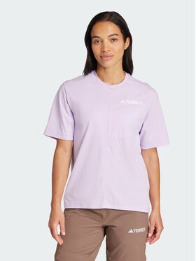 adidas adidas Koszulka techniczna Terrex Multi Climacool Tee Fioletowy Regular Fit