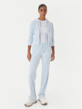 Juicy Couture Juicy Couture Долнище анцуг Tina JCWBJ225307 Светлосиньо Regular Fit