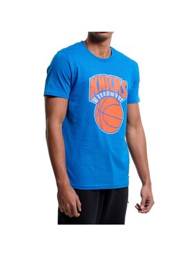 Mitchell & Ness Mitchell & Ness T-Shirt BMTRINTL1051-NYKROYA Modrá Regular Fit
