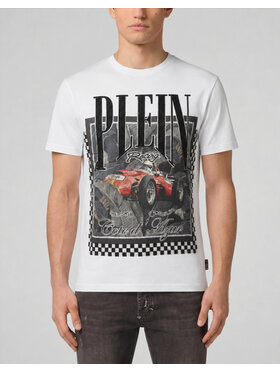 PHILIPP PLEIN PHILIPP PLEIN T-Shirt 31680 Bílá Regular Fit