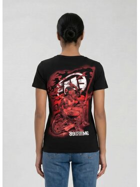 PITBULL PITBULL T-Shirt MC HEART Czarny Regular Fit