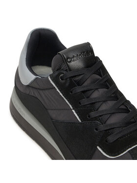 Calvin Klein Superge Low Top Lace Up Mix HM0HM01403 Črna