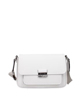 Michael Kors Michael Kors Torebka White Leather Crossbody Biały