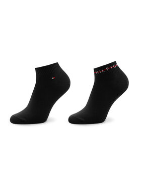 Tommy Hilfiger Tommy Hilfiger Комплект 2 чифта къси чорапи мъжки 701222187 Черен