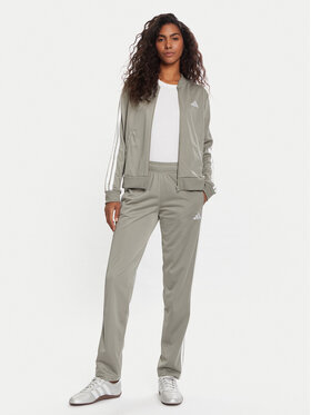 adidas adidas Tepláková souprava Essentials 3-Stripes JX0509 Zelená Regular Fit