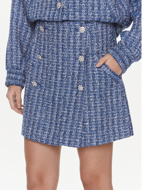 Custommade Custommade Mini sukně Rachelle 999830902 Modrá Regular Fit
