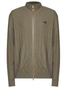 adidas adidas Кардиган Firebird KR9761 Светлозелен Loose Fit