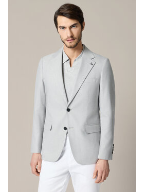 Lancerto Lancerto Marynarka Larino MA131126000025 Szary Slim Fit