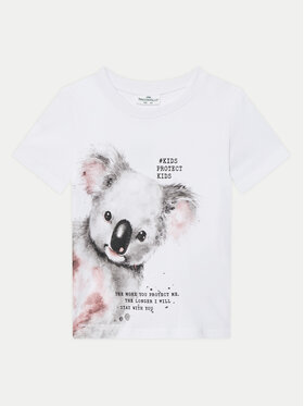 Coccodrillo Coccodrillo Тишърт WC5143201VUA Бял Regular Fit