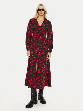 Gestuz Gestuz Kleid für den Alltag Dilara 10909403 Rot Regular Fit