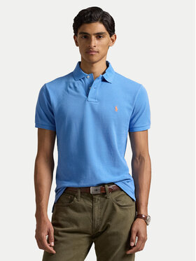 Polo Ralph Lauren Polo Ralph Lauren Поло 710680784406 Голубий Custom Slim Fit