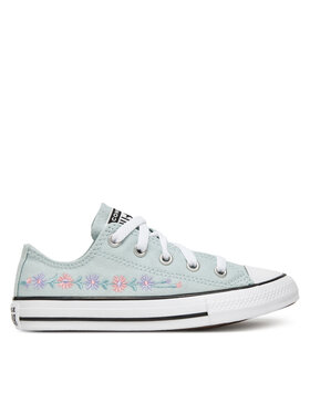 Converse Converse Plátenky Chuck Taylor All Star Florals A11776C Svetlo modrá