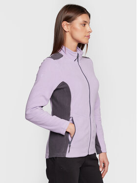 4F 4F Fleecová mikina H4Z22-PLD014 Fialová Regular Fit
