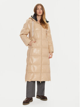 ViCOLO ViCOLO Vatovaná bunda TS0025 Béžová Regular Fit