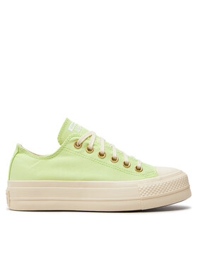 Converse Converse Sportbačiai Chuck Taylor All Star Lift Platform Ox A09913C Žalia