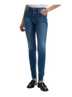 Lee Lee Jeansy 112376763 Niebieski Skinny Fit