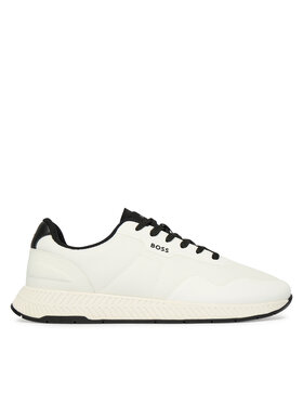 BOSS BOSS Sneakersy Titanium 50563962 Biela