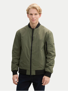 Tom Tailor Denim Tom Tailor Denim Kurtka bomber 1043828 Zielony Regular Fit