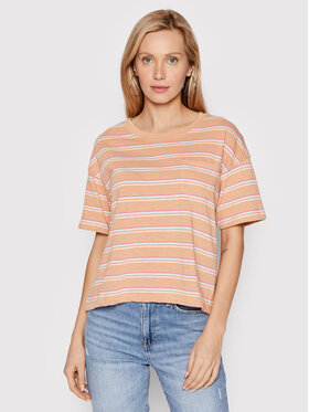 Roxy Roxy T-Shirt Wnter Moon ERJZT05364 Oranžová Relaxed Fit
