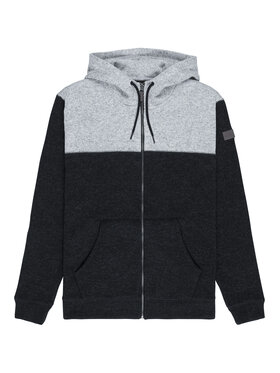 Quiksilver Quiksilver Суитшърт Keller Block Zip EQYFT05122 Сив Regular Fit