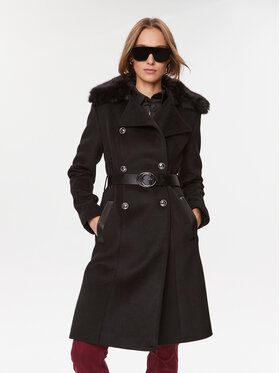 Guess Guess Zimný kabát W3BL63 WFPB0 Čierna Regular Fit