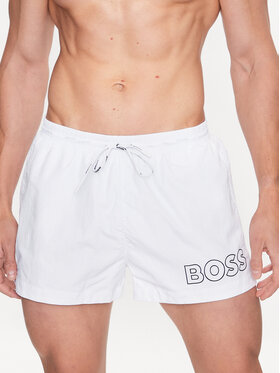 BOSS Boss Plavecké šortky 50469280 Biela