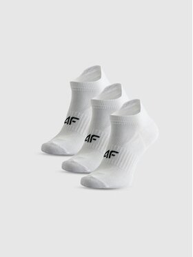 4F 4F Skarpety krótkie MIDSHOP ACCESSORIES Biały