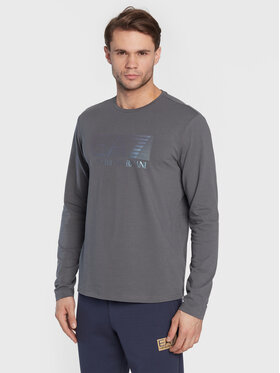 EA7 Emporio Armani EA7 Emporio Armani Longsleeve 6LPT64 PJ03Z 1977 Szary Regular Fit