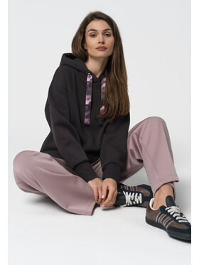 Volcano Volcano Bluza B-CALIS Brązowy Regular Fit