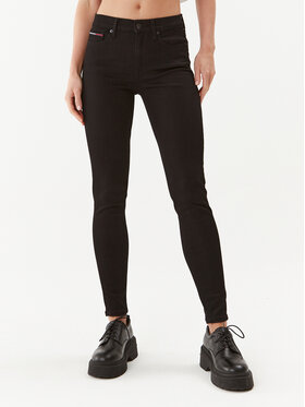 Tommy Jeans Tommy Jeans Jeansy Nora DW0DW09216 Czarny Skinny Fit