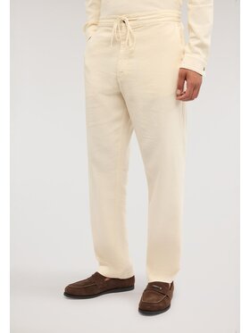 Trussardi Trussardi Pantaloni di tessuto P740M000210N025 Bianco Regular Fit