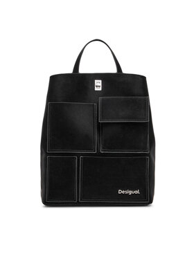 Desigual Desigual Раница Back Pocket Face Sumy 24WAKP35 Черен
