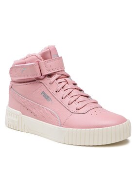 Puma Puma Sneakersy Carina 2.0 Mid WTR Jr 387380 03 Różowy
