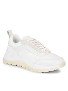 Calvin Klein Calvin Klein Sneakers 2 Piece Runner S Lace Up-Nano Mn HW0HW01644 Weiß