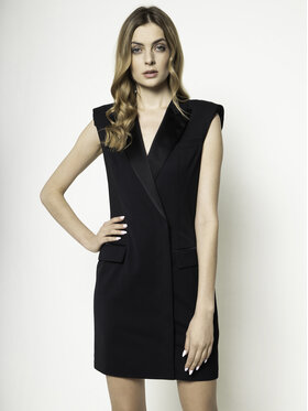 Escada Sport Escada Sport Koktel haljina Dyla 5031836 Crna Slim Fit