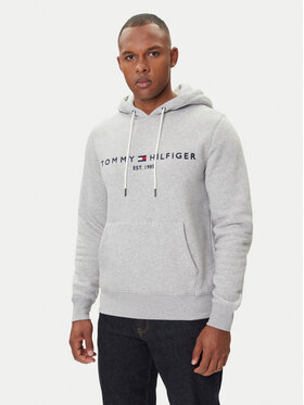 Tommy Hilfiger Tommy Hilfiger Felpa Core Logo MW0MW10752 Grigio Regular Fit