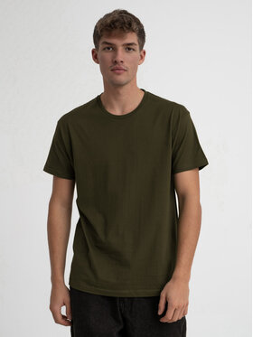 Urban City Urban City T-Shirt T-Shirt Męski Oliwkowy UrbanCity No Logo L Khaki Regular Fit