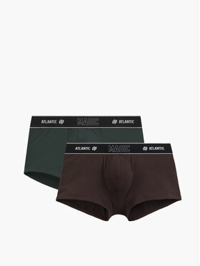 Atlantic Atlantic Bokserki magic pocket push-up Brązowy
