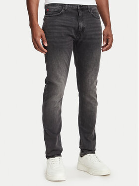 HUGO HUGO Jeans 50561248 Dunkelgrau Extra Slim Fit