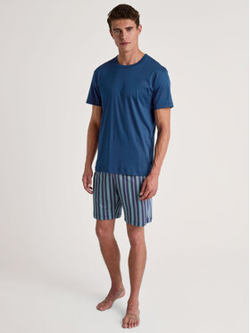 Calida Calida Pyžamo 45185 Modrá Regular Fit