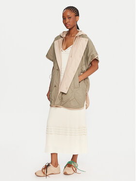 Weekend Max Mara Weekend Max Mara Demisezoninė striukė Riva 2525296011 Smėlio Relaxed Fit