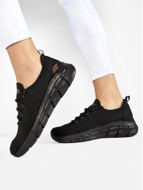 Skechers Skechers Sneakersy BOBS SPORT Color Connect 117121/BBK Czarny
