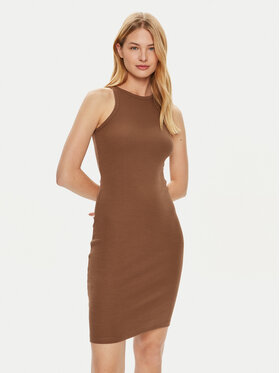 Vero Moda Vero Moda Hétköznapi ruha Chloe 10306898 Barna Tight Fit