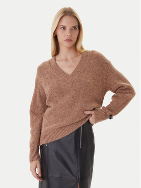 Calvin Klein Jeans Calvin Klein Jeans Πουλόβερ Chunky LV044D328G Καφέ Regular Fit