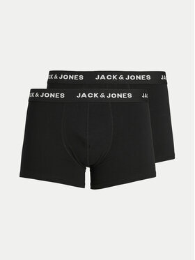 Jack&Jones Jack&Jones Súprava 2 kusov boxeriek Jon 12138235 Čierna