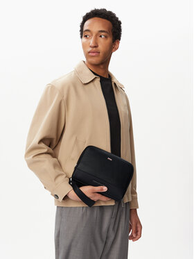 Tommy Hilfiger Tommy Hilfiger Мъжка чантичка Th Central Pouch AM0AM14484 Черен